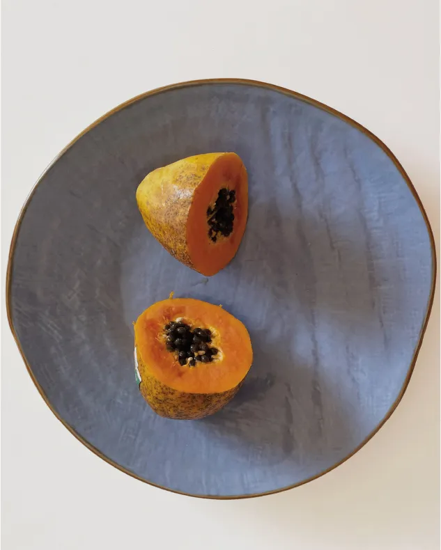 Assiette avec couverts